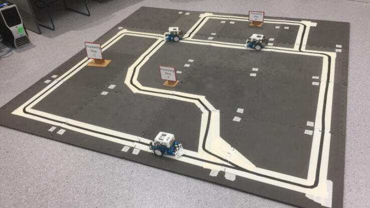 RFID Positioning AGV