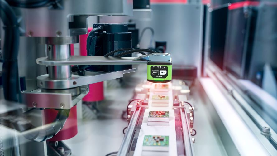 RFID machine vision